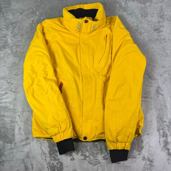 Descente Spain WC D2-8618 Exclusive model yellow gorpcore ski jacket mens XL - Picture 1 of 10